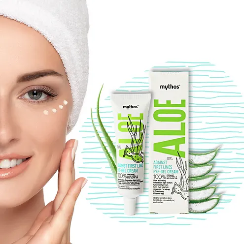 Flax Mythos Aloe Eye-Gel Cream Banner