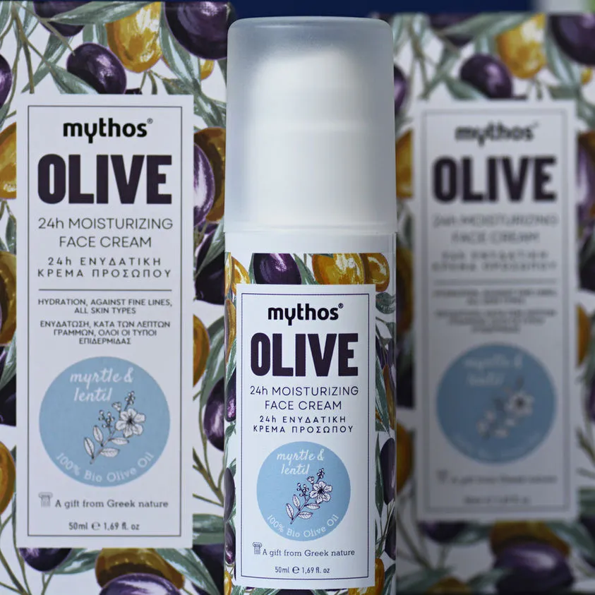 Flax Mythos Olive 24h Moisturizing Face Cream Product Photo