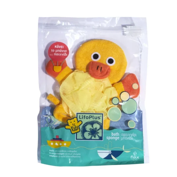 lifoplus baby sponge yellow duck