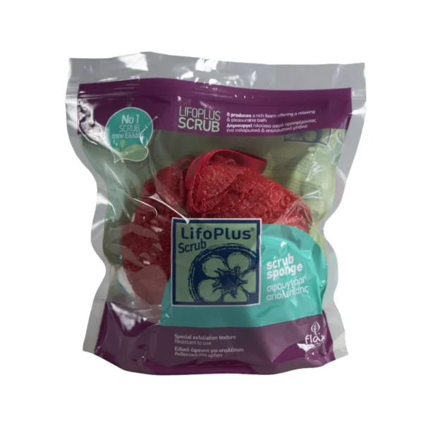 lifoplus scrub sponges red