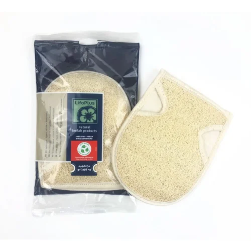 401637-lifoplus-loofah-mitt-ambidextrous-100-biovegan lifoplus loofah mitt ambidextrous