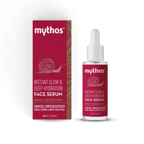 mythos face serum with snail secretion