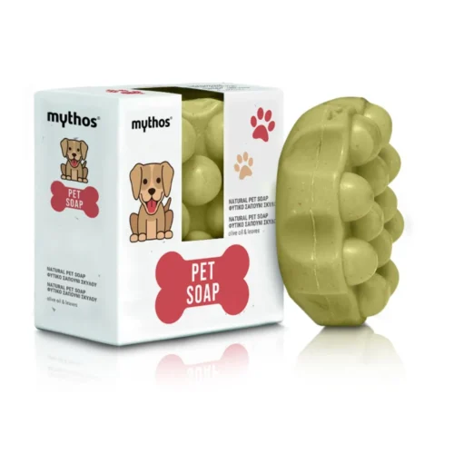 mythos pet bar soap or dogs for shiny fur