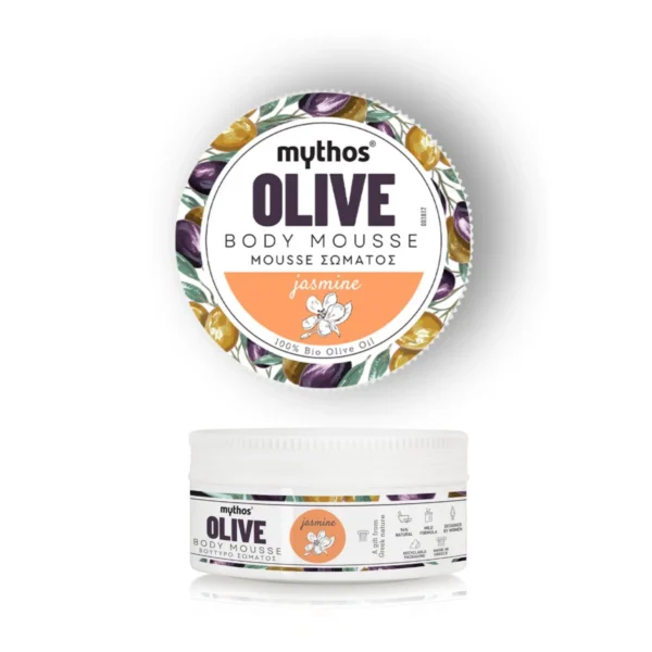 mythos olive body mousse jasmine