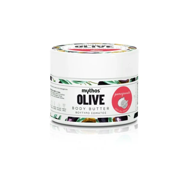 mythos olive body butter pomegranate