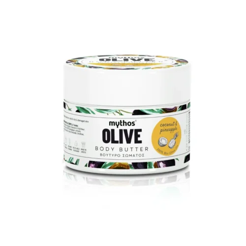 543085-mythos-olive-body-butter-coconut-and-pineapple-200ml mythos olive body butter pineapple and coconut