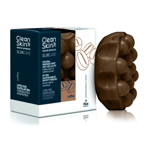 554715-cleanskin-anti-cellulite-massage-soap-coffee-100g CleanSkin masage slimming soap coffee against cellulite